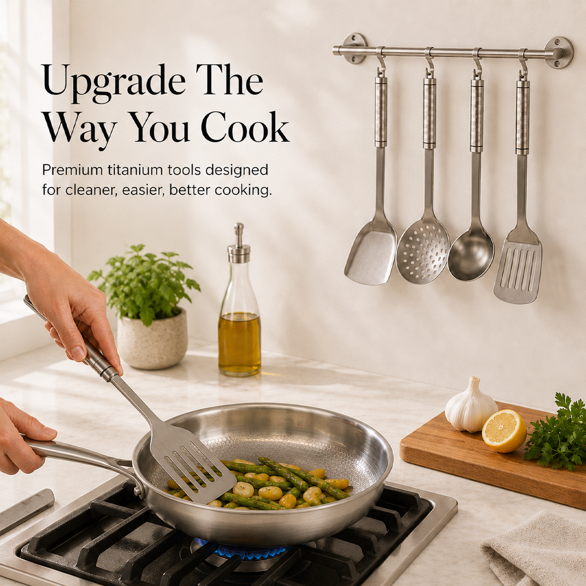 Flateria Titanium Utensils Set