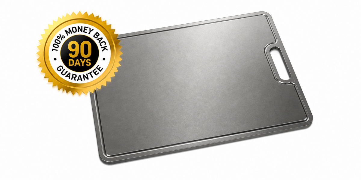 Titanium cutting board guarantee