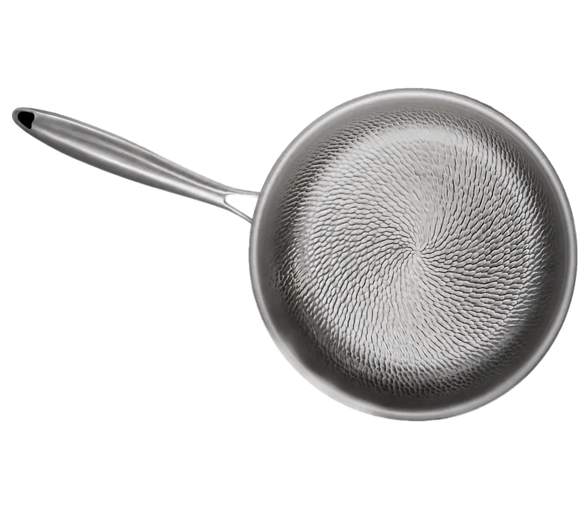 Titanium cookware in use