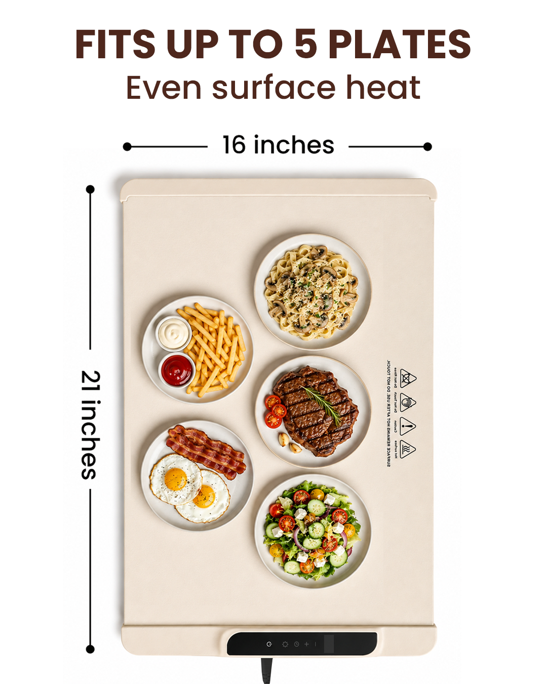 Food Warming Mat lifestyle view 4
