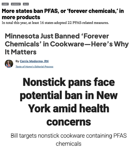 PFAS cookware education