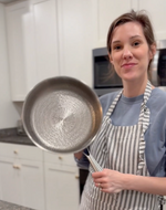 Home cook preparing a meal