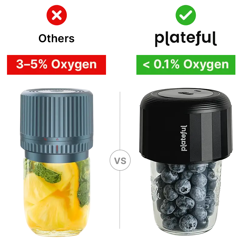 Vacuum sealer air-removal detail