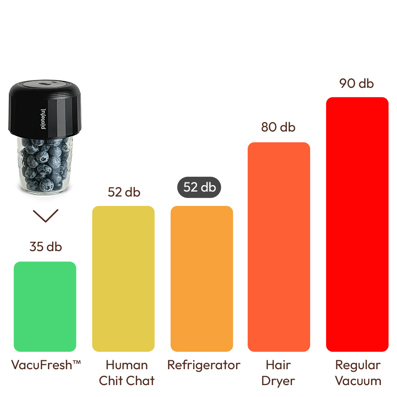 Compact vacuum sealer motor detail