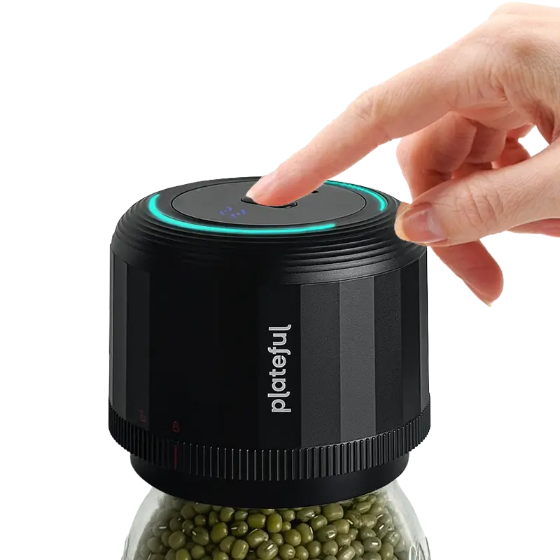Vacuum sealer one-touch control